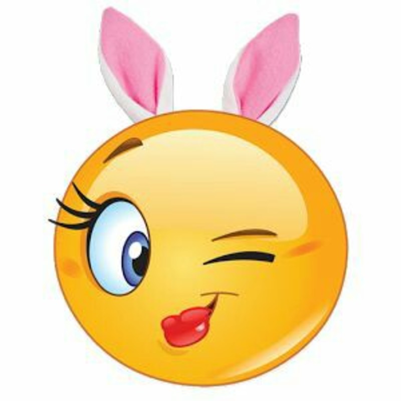 Coniglietta immagini belle emoticon sorrisi Facebook
