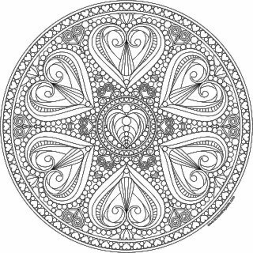 Disegni Di Natale Mandala.Disegni Da Colorare Difficili Per Adulti Mandala Buongiornissimocaffe It