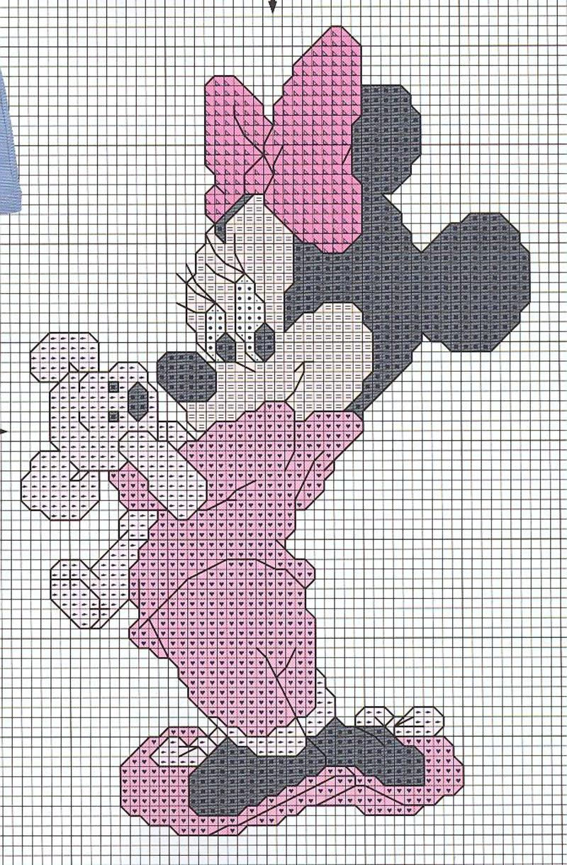 Disney in pigiama schemi punto croce gratis (1)