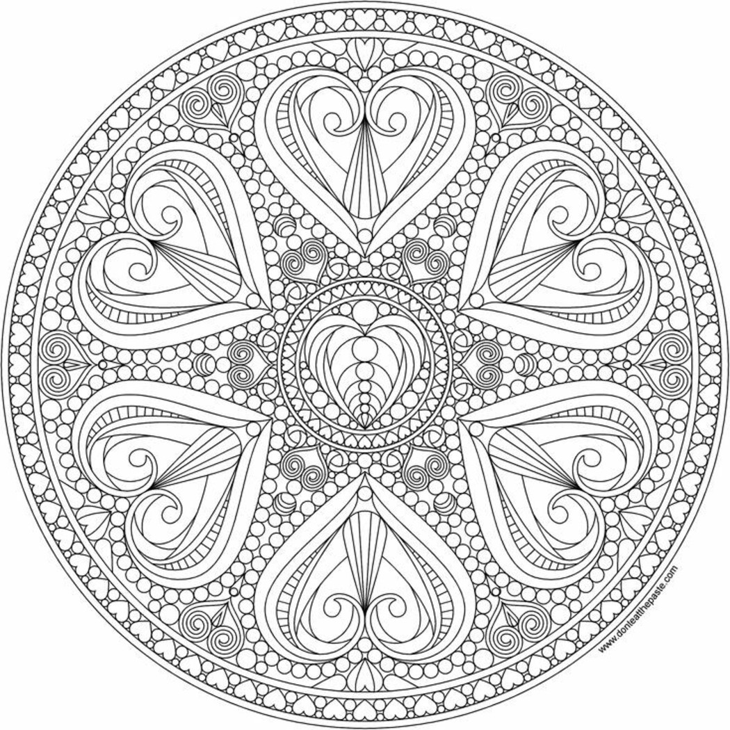 Mandala da colorare difficilissimi (1)