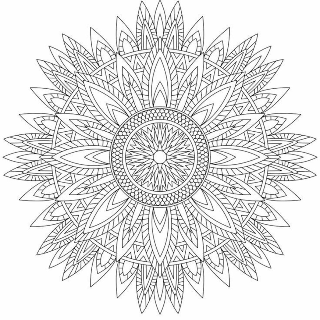 Mandala da colorare difficilissimi (3)