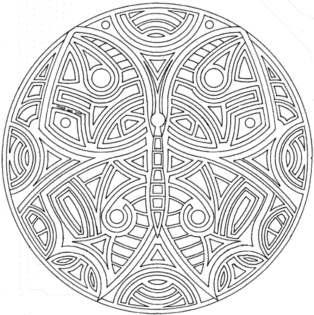 Mandala da colorare difficilissimi (6)