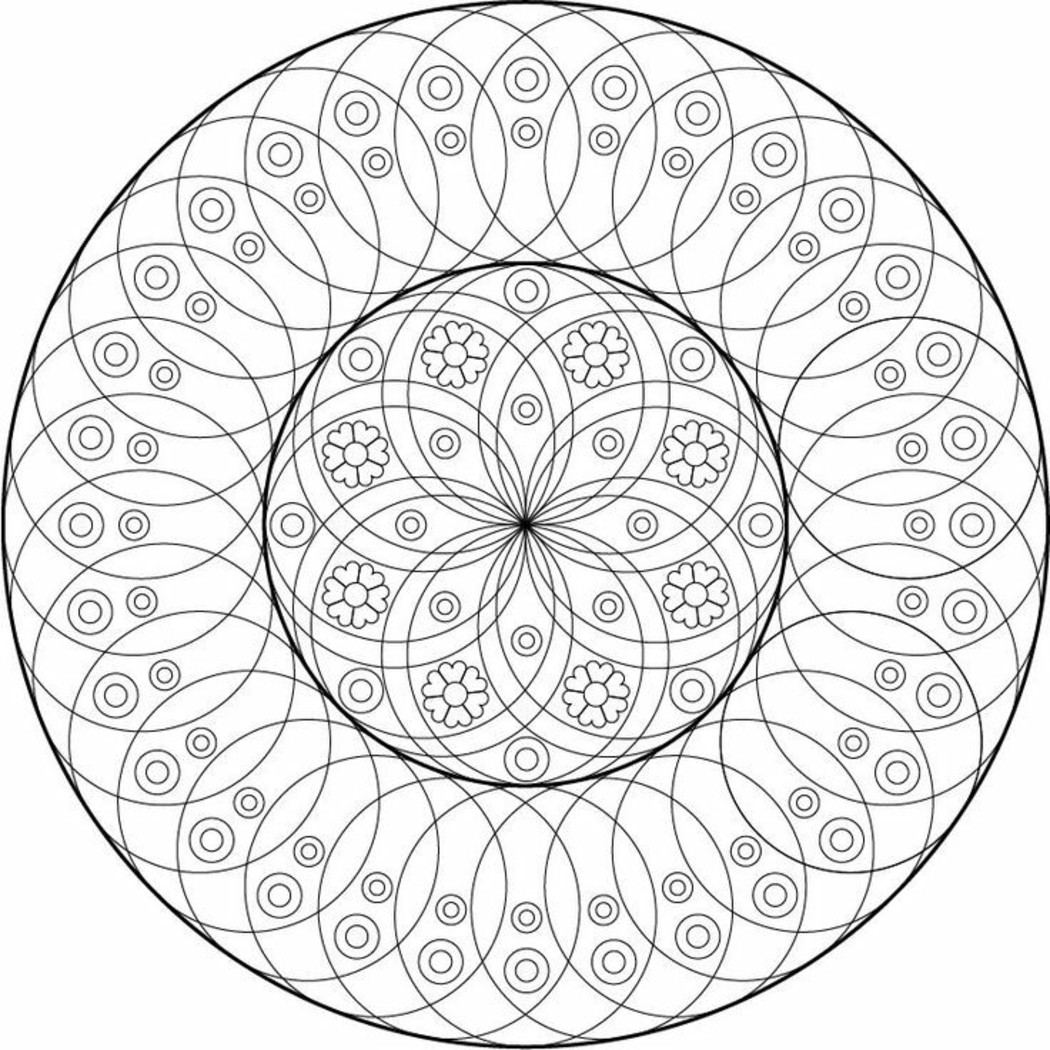 Mandala da stampare 373