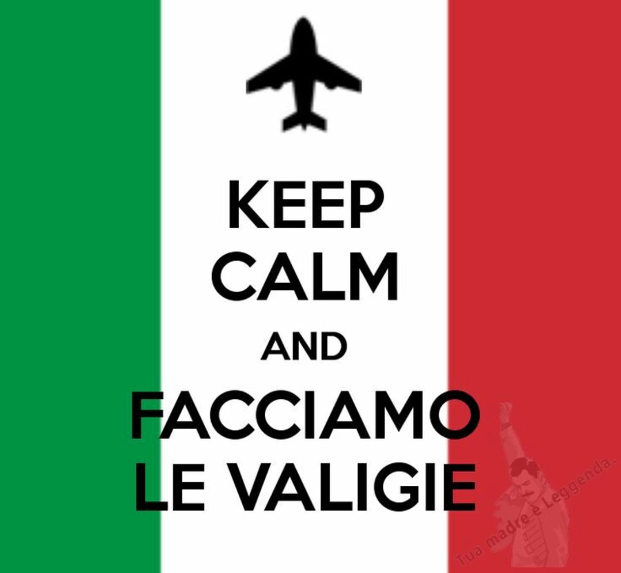 Keep Calm and Facciamo le Valigie