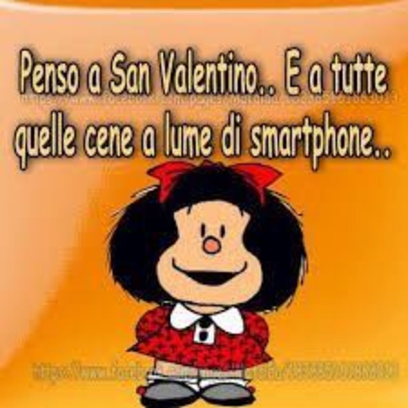 Buon San Valentino immagini Mafalda