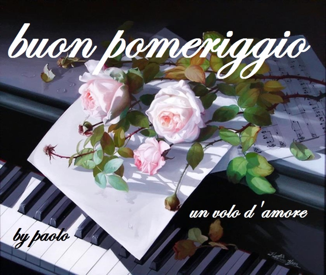 Buon pomeriggio romantico pianoforte